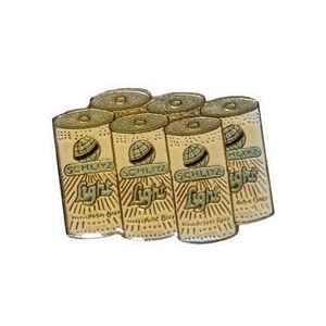 Vintage Schlitz Enamel Pin Sixer